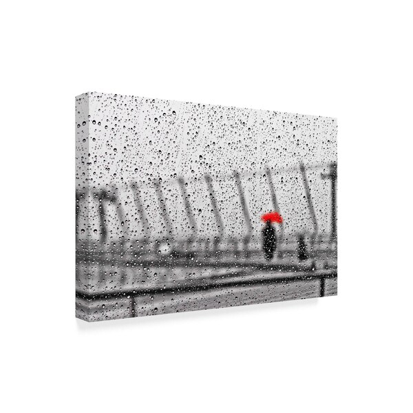 Keisuke Ikeda 'The Rainy Day' Canvas Art,12x19